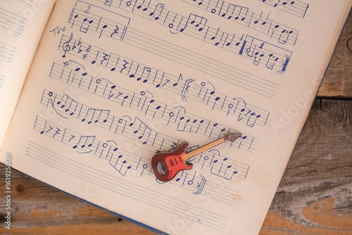 old letter and ink pen