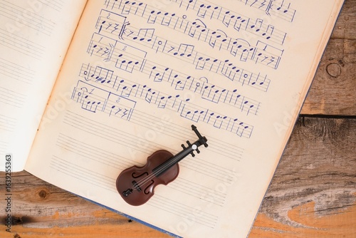 old book with a feather