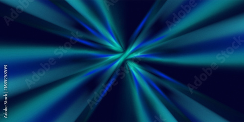 Modern design of technology with blue green light lines on future digital background.vector eps10