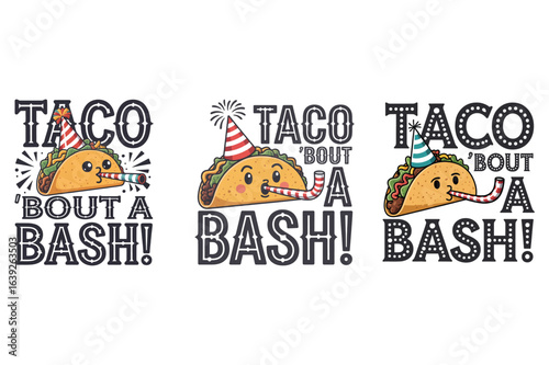 Taco party bash celebration food