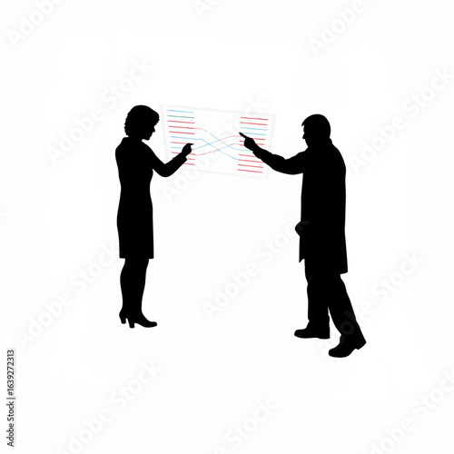 Oncologist and patient discuss tumor genomics and treatment options