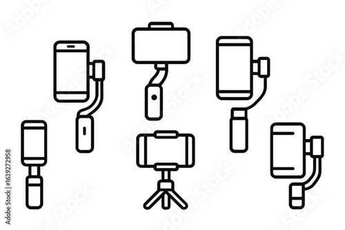 Various smartphone gimbals designed for stabilizing video recording and enhancing user experience during filming activities