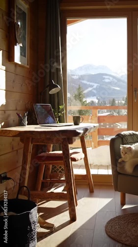 Mountain view home office