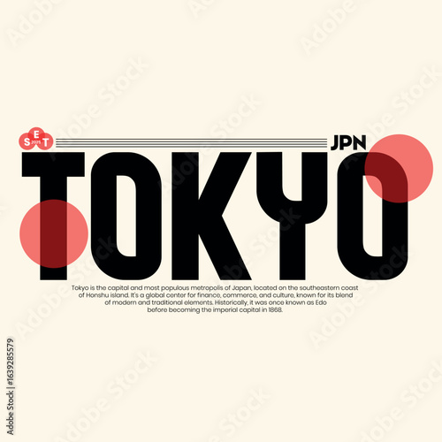 Tokyo Jpn hight quality t-shirt design.