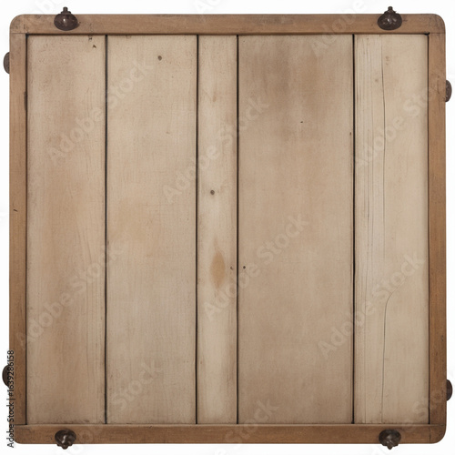 木製のメッセージボード