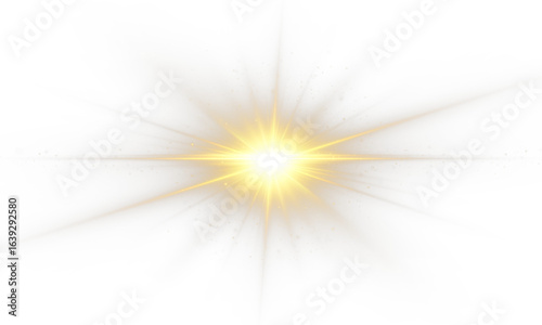 Flashes of starry glow ripple through soft shine, surrounded by the brilliance of light and cosmic bursts. An abstract celebration of energy and sparkle unfolds in radiant clarity.
