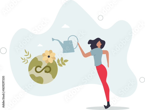 Sustainable economic growth strategy, recourses reuse.human life.
