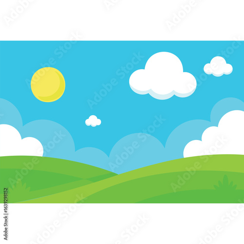2D Cartoon and Fantasy Landscape Design