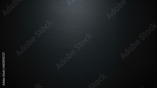 Brushed metal texture on a round black metallic backdrop