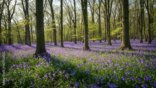 Wallpaper Mural Nature's Beauty in the Blooming Forest Torontodigital.ca