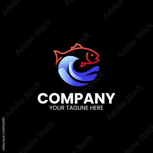 Colorful Fish Logo Vector for Seafood, Fishing, and Marine Branding