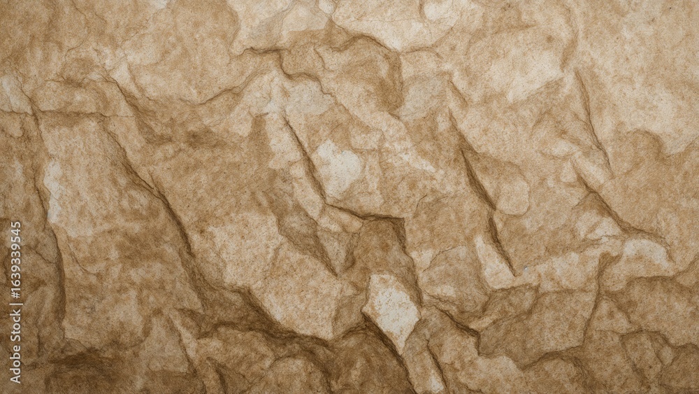 Fototapeta premium Surface Pattern of Crumpled Paper