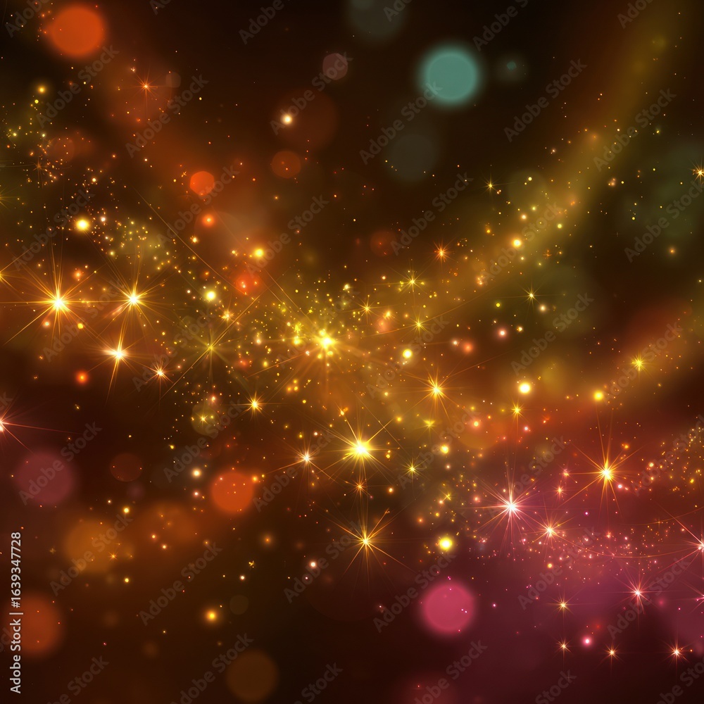 Obraz premium sparkles celebration background image