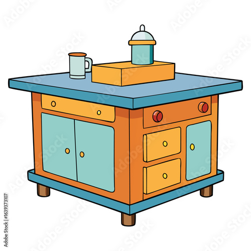Kitchen Island and Modern Counter Design
