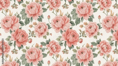 Wallpaper Mural Motif with vivid fresh flower designs Torontodigital.ca