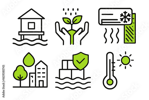 Exploring the impact of climate change on housing, agriculture, and environmental sustainability in urban settings