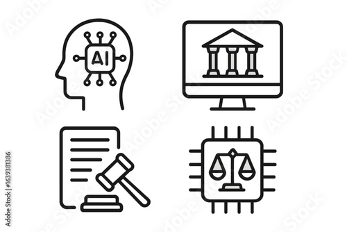 Integration of artificial intelligence in legal processes with digital tools and concepts