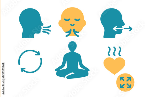Breathing exercises and meditation techniques for mindfulness and relaxation practice