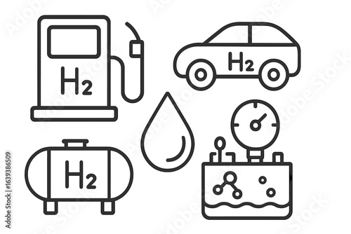 Hydrogen as a fuel for vehicles and energy storage in modern technology and infrastructure