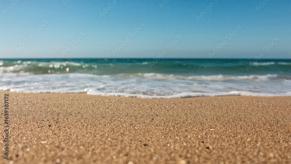 Fototapeta premium Texture combining sand and wave elements