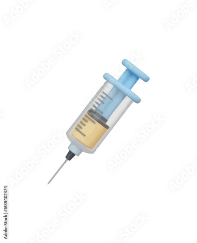 3D Syringe Icon