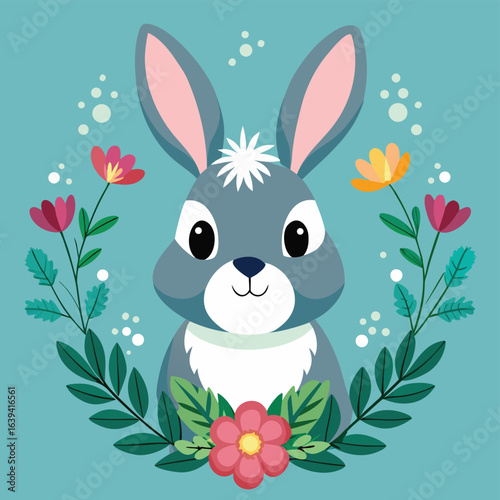 A child smiles as she holds a colorful bouquet of fresh flowers