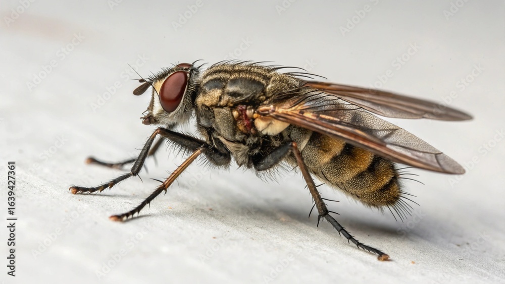 Fototapeta premium Insect on studio background