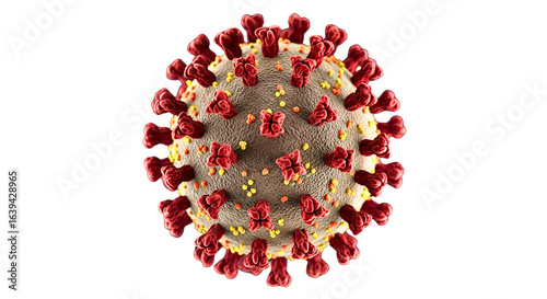 covid 19 coronavirus omicron isolated



