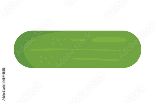 whole cucumber illustration