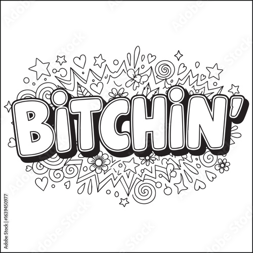 Motivational swear words: a bold and easy coloring book for adults