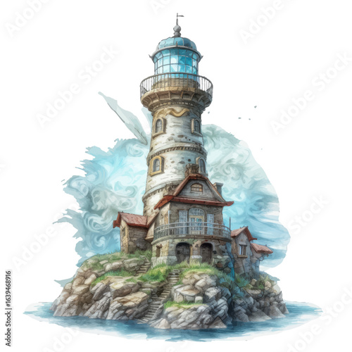 lighthouse on the coast