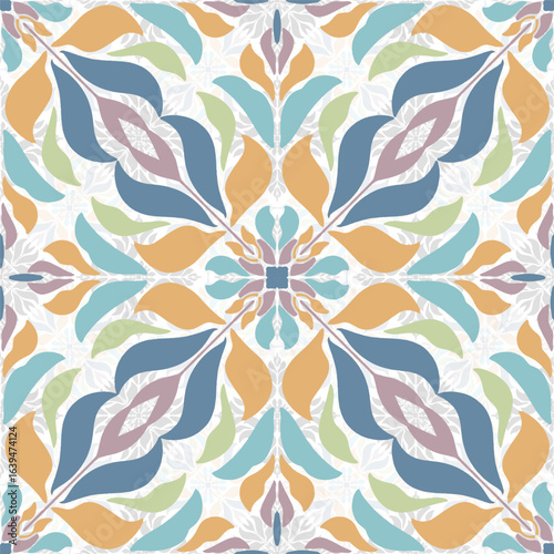 Beautiful, vibrant, multi-colored flowers