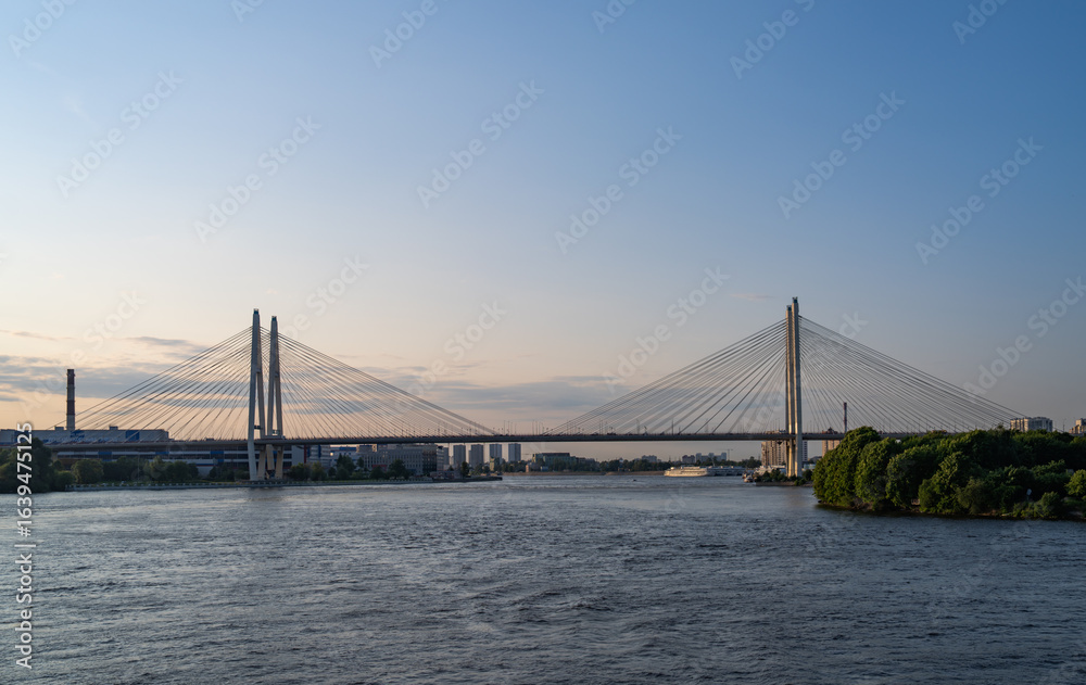 Bolshoy Obukhovskiy Bridge Bolshoy Obukhovskiy Bridge