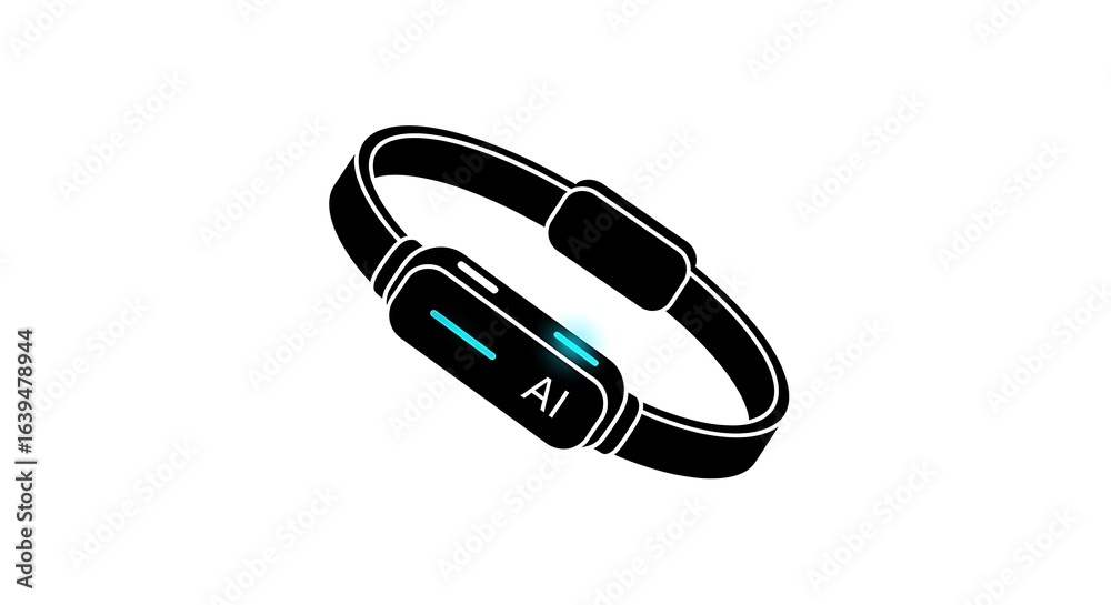 Smart AI Bracelet Wearable Technology for Health and Wellness Monitoring Smart AI Bracelet Wearable Technology for Health and Wellness Monitoring