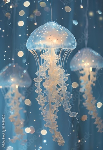 jellyfish in the water