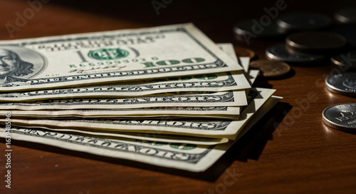 Dollars and Money Concept – Cash, Finance, Wealth, and Investment Background