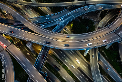 Photography Spaghetti junction in Petaling Jaya near Kuala Lumpur, Malaysia