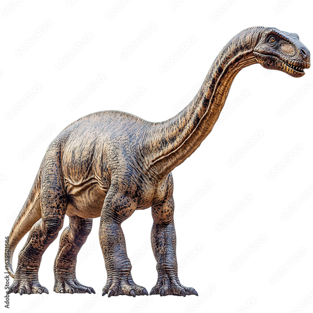 Fototapeta premium Sauropod Dinosaur 3D Render