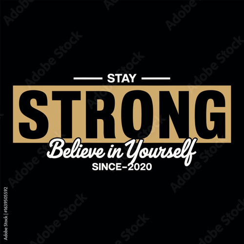 Motivational typography vector t-shirt design print