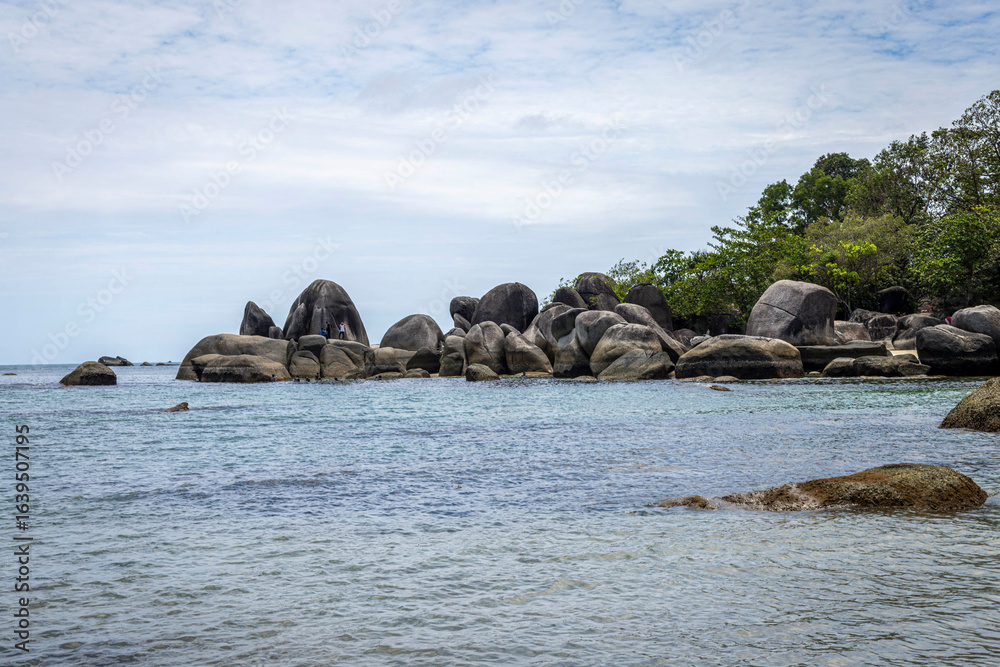 Fototapeta premium Tanjung Tinggi @ Belitung Island, Indonesia