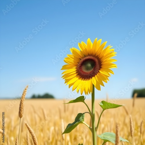 sunflower in the field