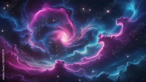 Cosmic Wonder Swirling Nebulae Across The Vast Universe