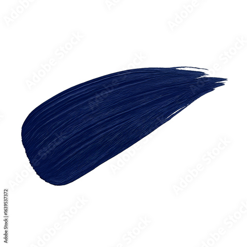 Dark blue brushstroke texture on dark background png design element