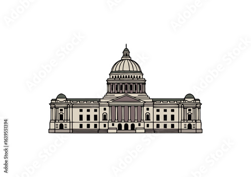 	United States Capitol Building Vector