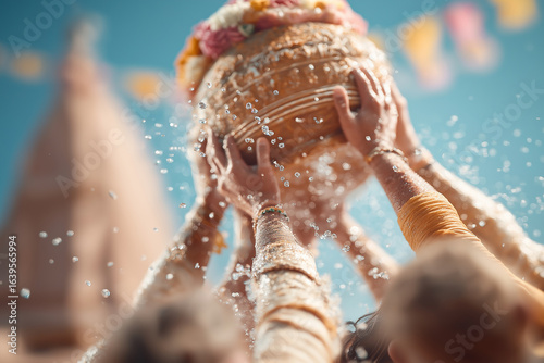 Krishna Janmashtami Dahi Handi Celebration in India