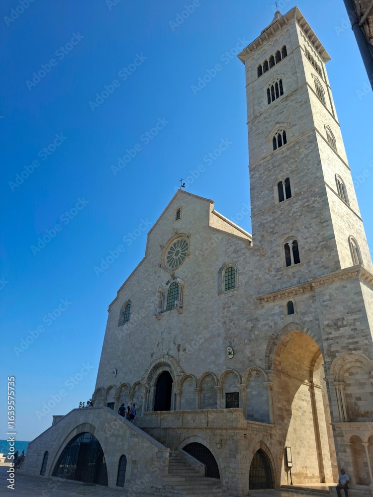 Obraz premium Close up photo of Bari city. Italy, 10 of August. 2025