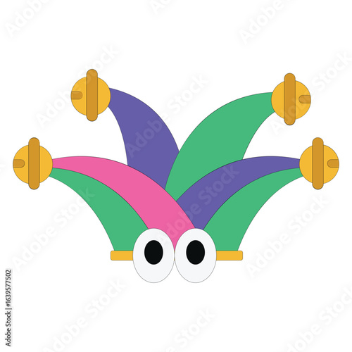 Vector element april fool's day
