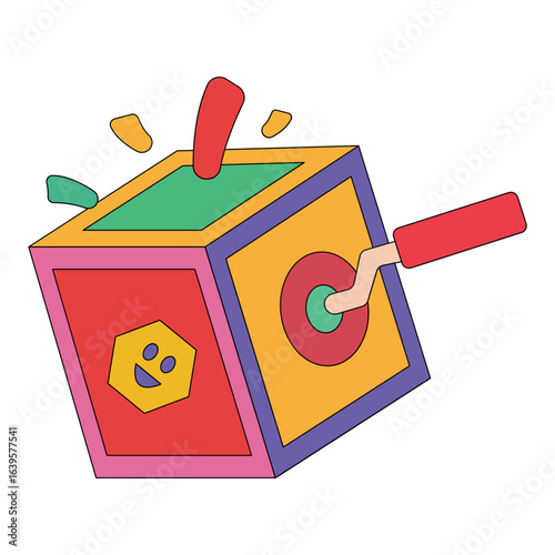 Vector element april fool's day