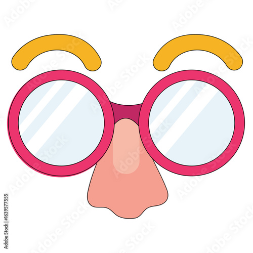 Vector element april fool's day