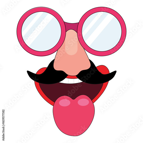 Vector element april fool's day